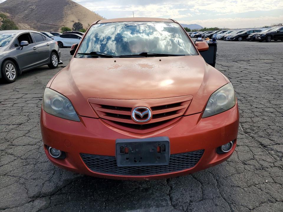 2005 Mazda 3 VIN JM1BK143051298628 COPART salvage auction — REAR END, Ca - Salvage Certificate, sold $675 on 2026-07-02 (photo 5)