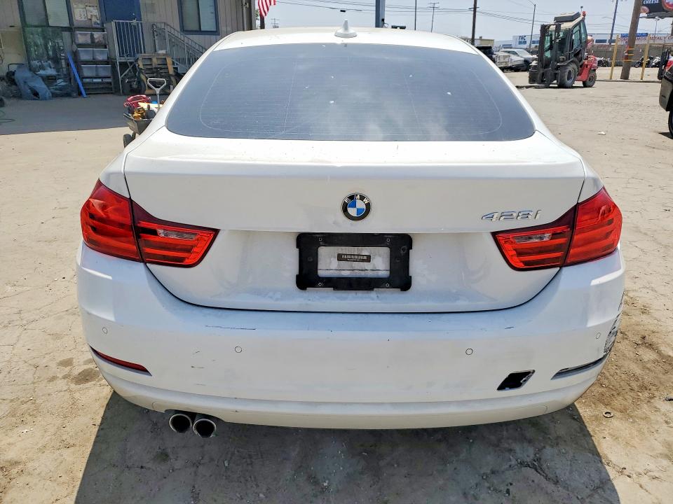 2015 BMW VIN WBA4A9C57FGL87153 COPART salvage auction — REAR END, Ca - Salvage Certificate, sold $2,400 on 2026-08-06 (photo 6)
