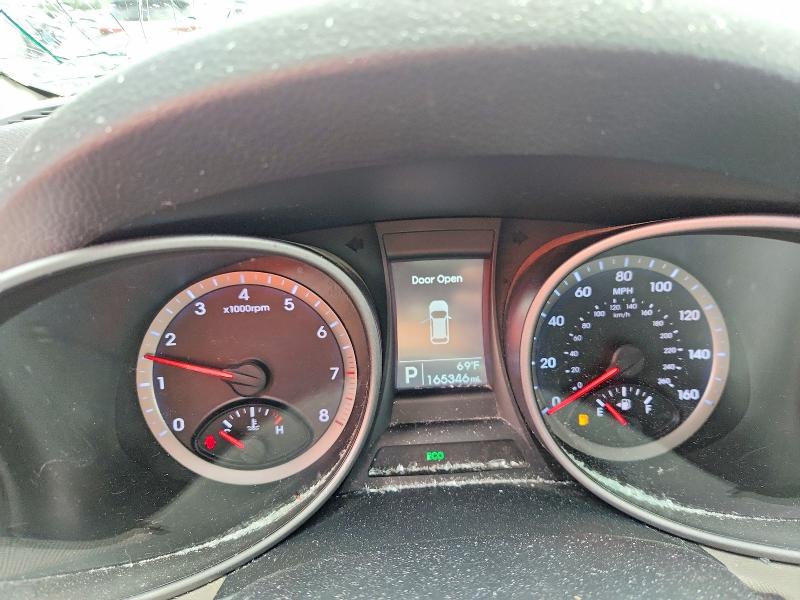2015 Hyundai Santa fe VIN 5XYZTDLBXFG280189 COPART salvage auction — FRONT END, IL - SALVAGE CERTIFICATE, sold $1,800 on 2026-07-28 (photo 9)
