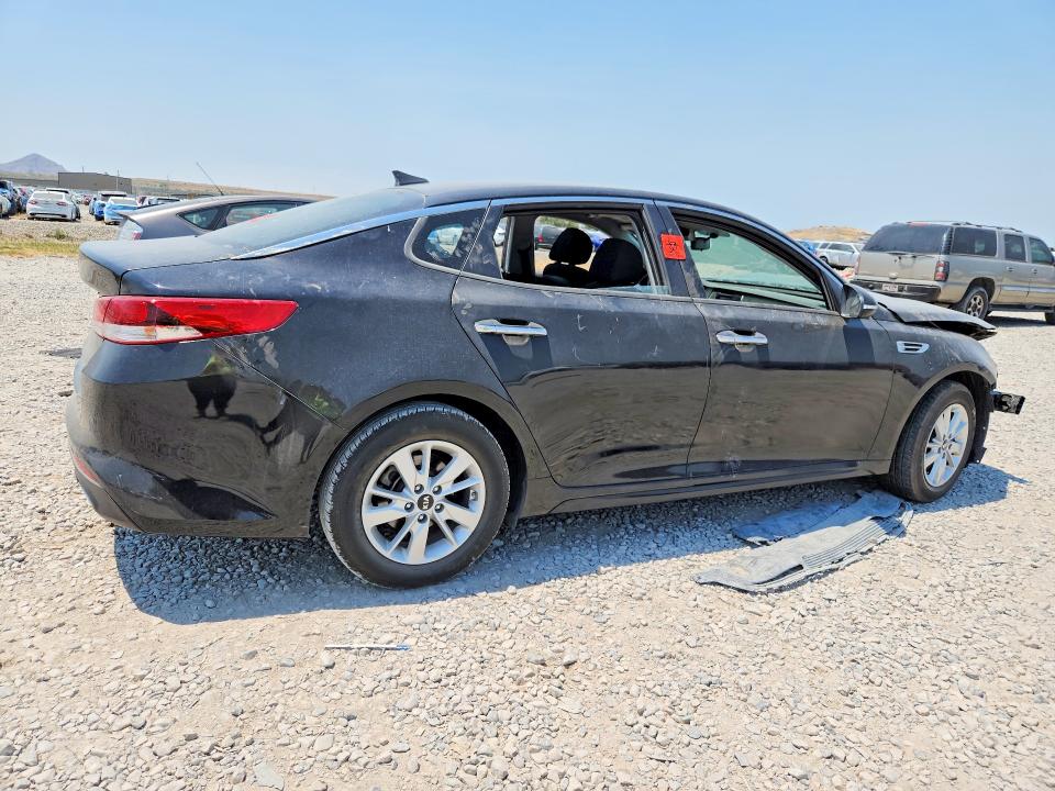 2016 Kia Optima VIN 5XXGT4L32GG088545 COPART salvage auction — FRONT END, Ut - Salvage Certificate, sold $700 on 2026-07-21 (photo 3)