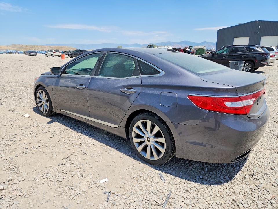2013 Hyundai Azera VIN KMHFH4JG7DA321647 COPART salvage auction — MECHANICAL, Ut - Certificate Of Title, sold $725 on 2026-07-02 (photo 2)