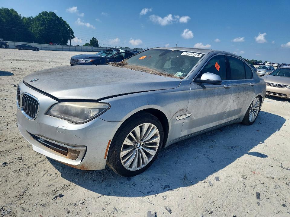 2013 BMW 7er VIN WBAYA6C57DD143842 COPART salvage auction — MECHANICAL, Ga - Certificate Of Title (P), sold $625 on 2026-07-13 (photo 1)