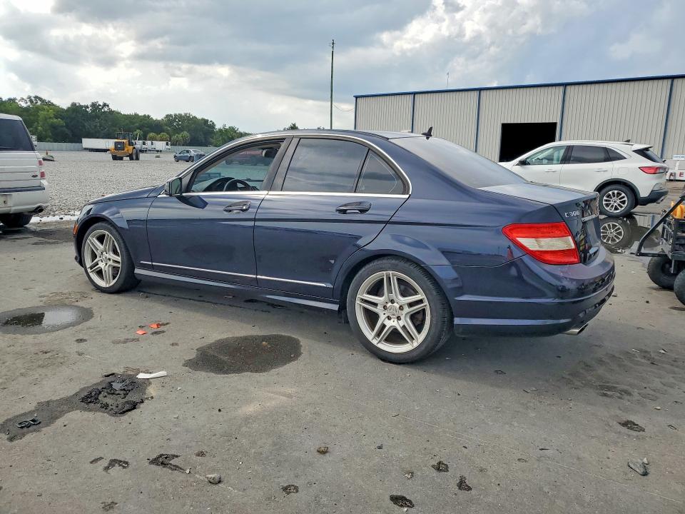 2009 Mercedes-benz C class VIN WDDGF54X69F234869 COPART salvage auction — MINOR DENT/SCRATCHES, Fl - Certificate Of Title (P), sold $450 on 2026-07-08 (photo 2)
