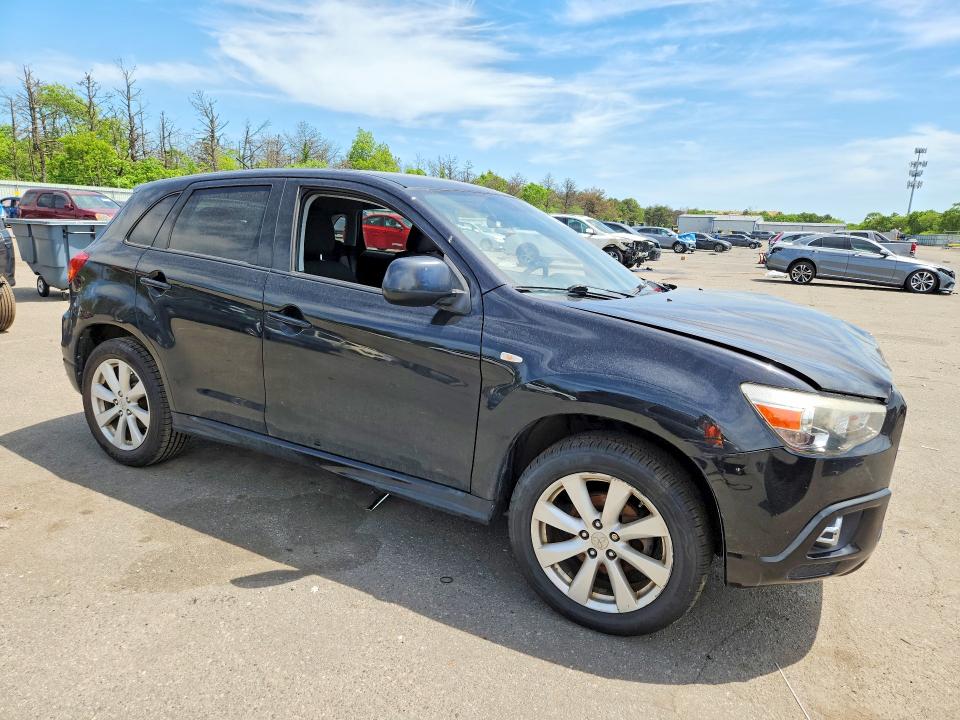 2012 Mitsubishi Outlander VIN JA4AR4AU9CZ005498 COPART salvage auction — FRONT END, Wv - Salvage Certificate, sold $1,050 on 2026-07-06 (photo 4)