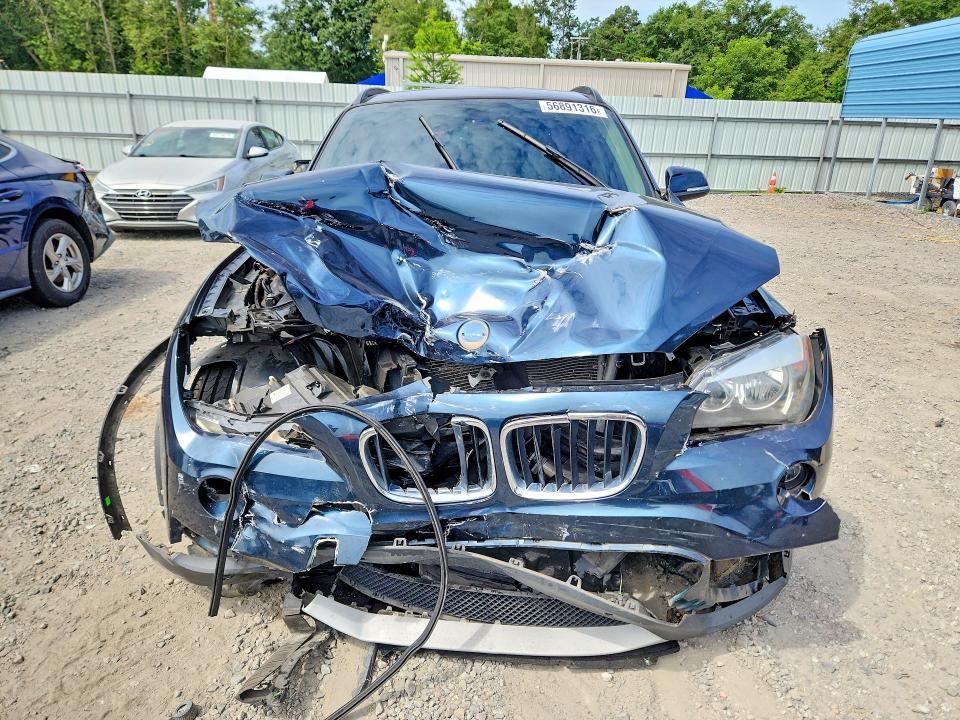 2013 BMW X1 VIN WBAVM1C51DVW44409 COPART salvage auction — FRONT END, Ga - Cert Of Title-Salvage, sold $125 on 2026-07-21 (photo 5)