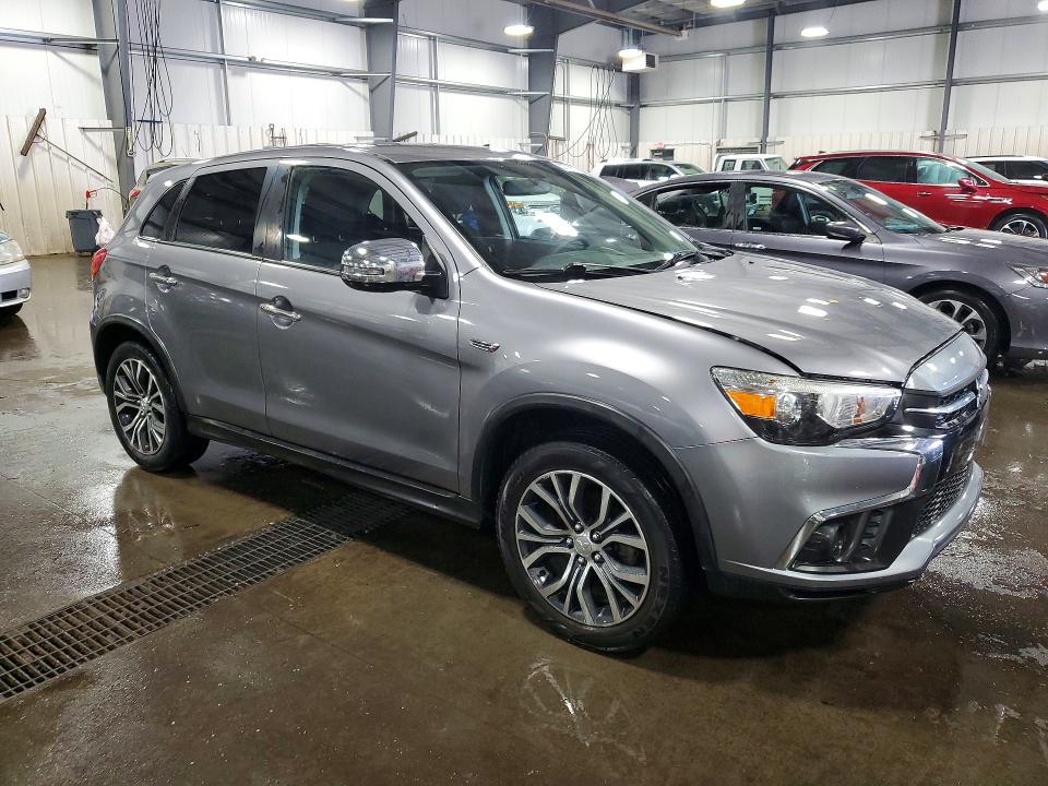 2019 Mitsubishi Outlander VIN JA4AP3AU4KU014900 COPART salvage auction — HAIL, Mn - Cert Of Title-Salvage, sold $375 on 2026-07-21 (photo 4)