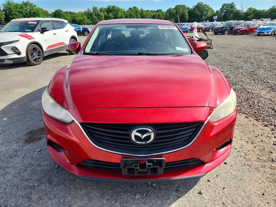 2016 Mazda 6 VIN JM1GJ1V53G1460232 COPART salvage auction — FRONT END, NY - MV-907A SALVAGE CERTIFICATE, sold $1,600 on 2026-07-02 (photo 5)