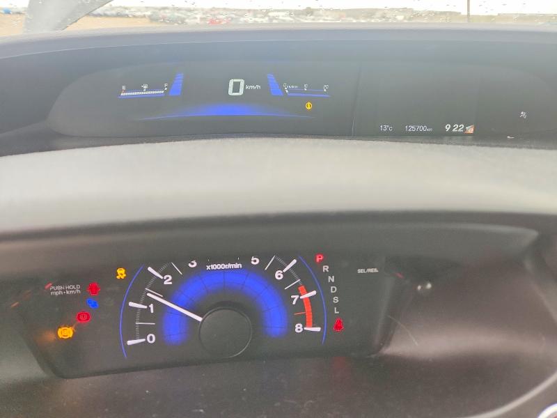 2015 Honda VIN 2HGFB2F57FH002871 COPART salvage auction — SIDE, AB - BOS - SALVAGE, sold $5,800 on 2026-07-02 (photo 9)