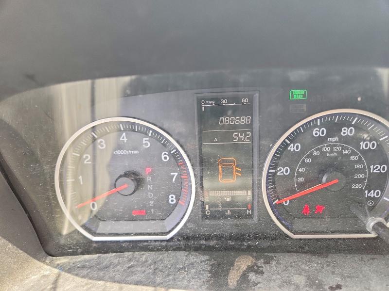 2008 Honda Cr-v VIN 3CZRE38318G704542 COPART salvage auction — FRONT END, TX - SALVAGE VEHICLE TITLE (P), sold $1,150 on 2026-07-09 (photo 9)