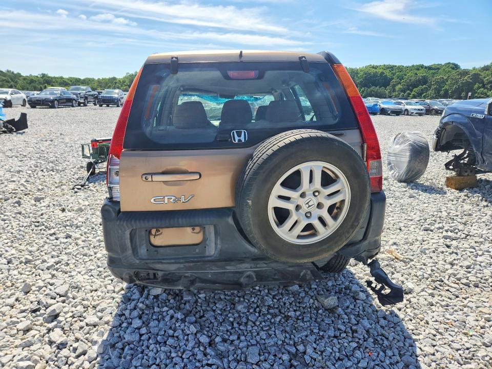 2004 Honda Cr-v VIN SHSRD68494U201031 COPART salvage auction — ROLLOVER, GA - BILL OF SALE - PARTS ONLY, sold $250 on 2026-07-23 (photo 6)