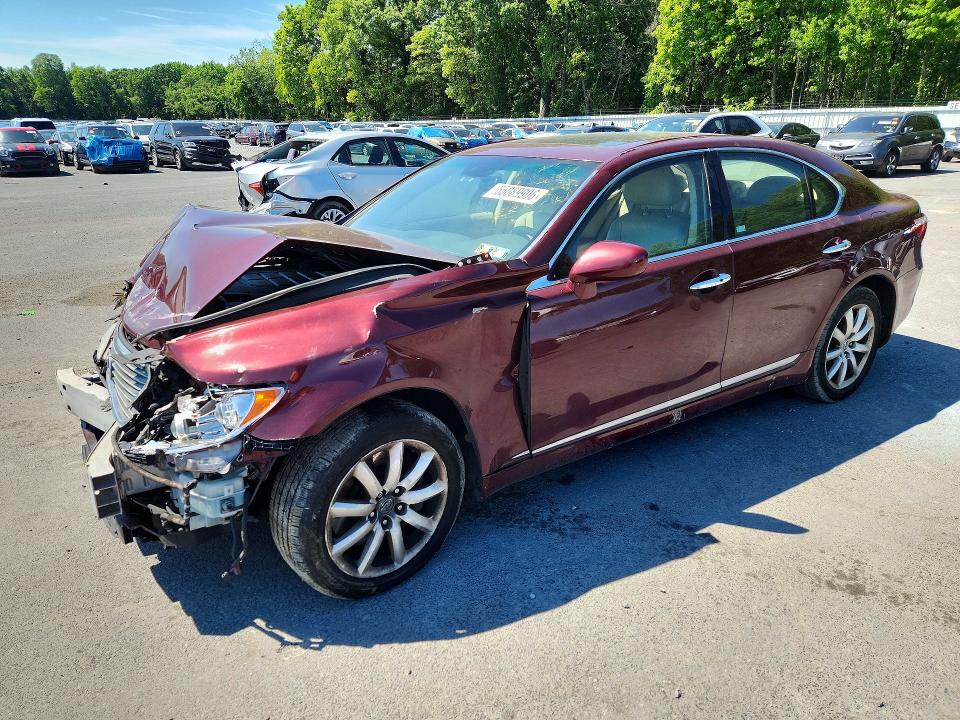 2009 Lexus Ls 460 VIN JTHCL46FX95001727 COPART salvage auction — FRONT END, PA - CERTIFICATE OF SALVAGE, sold $775 on 2026-07-14 (photo 1)