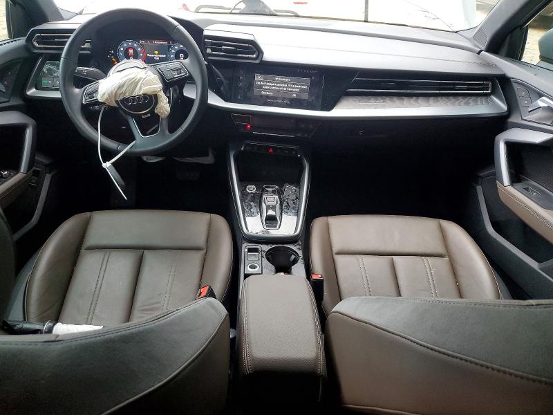 2025 Audi A3 VIN WAUGUDGY9SA066336 COPART salvage auction — FRONT END, Ga - Cert Of Title-Salvage, sold $300 on 2026-07-24 (photo 8)