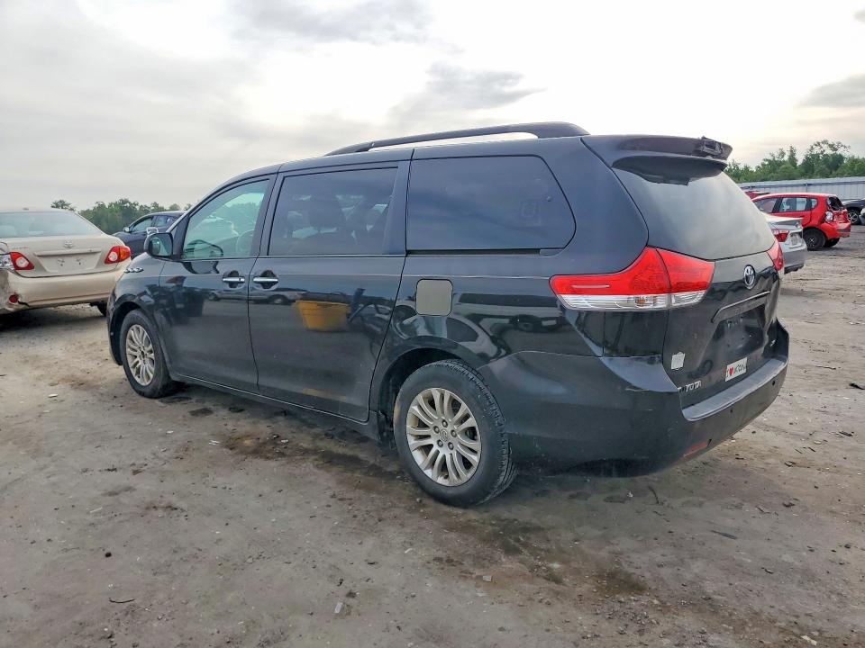 2014 Toyota VIN 5TDYK3DC6ES449349 COPART salvage auction — FRONT END, Va - Certificate Of Title, sold $3,050 on 2026-07-15 (photo 2)
