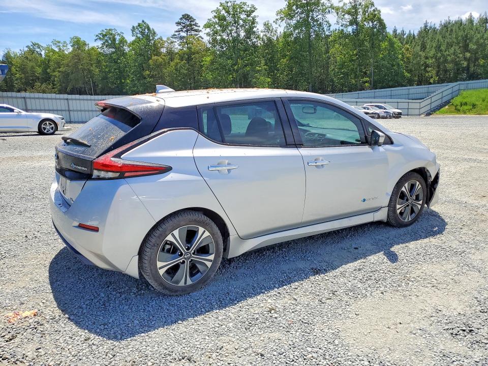 2019 Nissan Leaf VIN 1N4AZ1CP3KC307694 COPART salvage auction — FRONT END, Nc - Salvage Certificate Of Title, sold $650 on 2026-07-09 (photo 3)