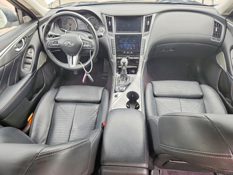 2020 Infiniti Q50 VIN JN1EV7AP0LM204129 COPART salvage auction — SIDE, Fl - Certificate Of Destruction, sold $2,050 on 2026-07-23 (photo 8)