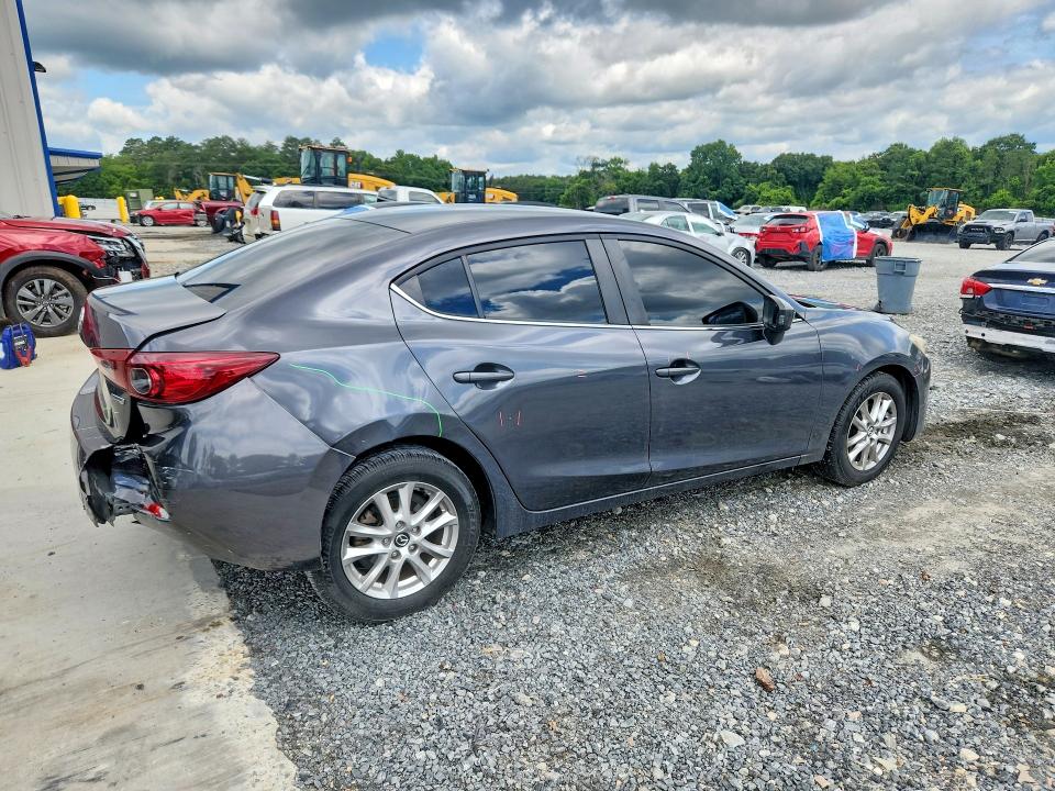 2016 Mazda 3 VIN JM1BM1U76G1339120 COPART salvage auction — REAR END, Ga - Cert Of Title-Salvage, sold $1,950 on 2026-07-30 (photo 3)
