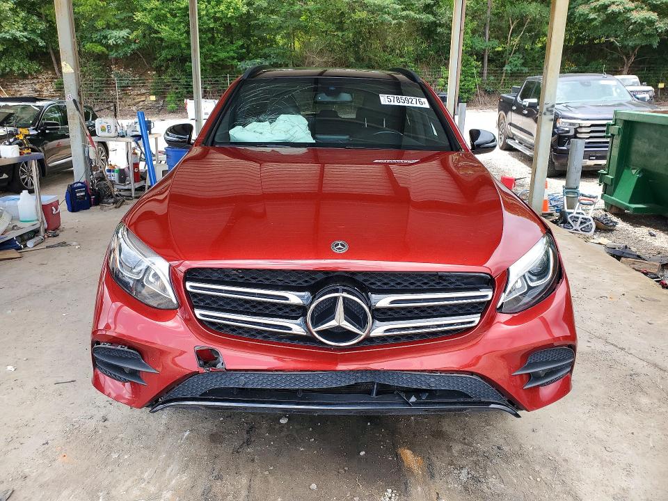 2019 Mercedes-benz VIN WDC0G4JB7KV140582 COPART salvage auction — FRONT END, Al - Cert Of Title-Salvage Title, sold $5,800 on 2026-07-14 (photo 5)