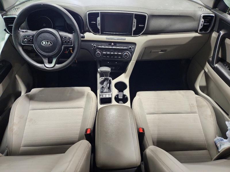 2019 Kia Sportage VIN KNDPMCAC4K7558537 COPART salvage auction — VANDALISM, Ct - Cert Of Title-Salvage, sold $475 on 2026-07-28 (photo 8)