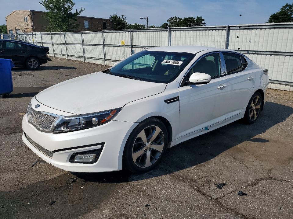2015 Kia VIN KNAGM4A73F5612384 COPART salvage auction — FRONT END, Fl - Certificate Of Title, sold $550 on 2026-07-21 (photo 1)