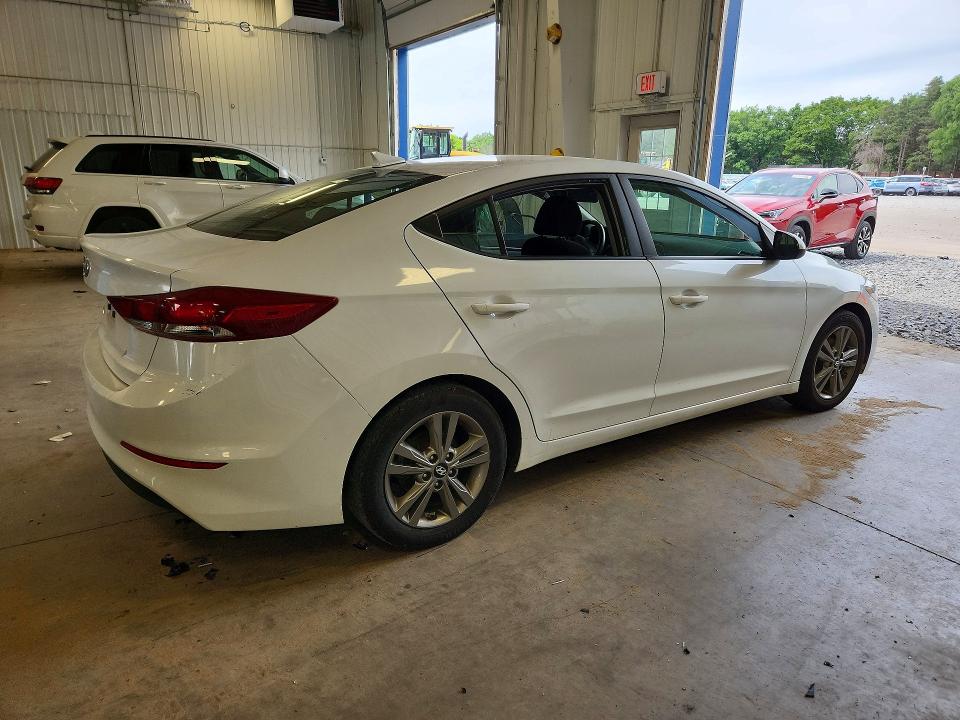 2018 Hyundai Elantra VIN 5NPD84LF1JH356625 COPART salvage auction — VANDALISM, Id - Salvage Certificate Of Title, sold $350 on 2026-07-28 (photo 3)