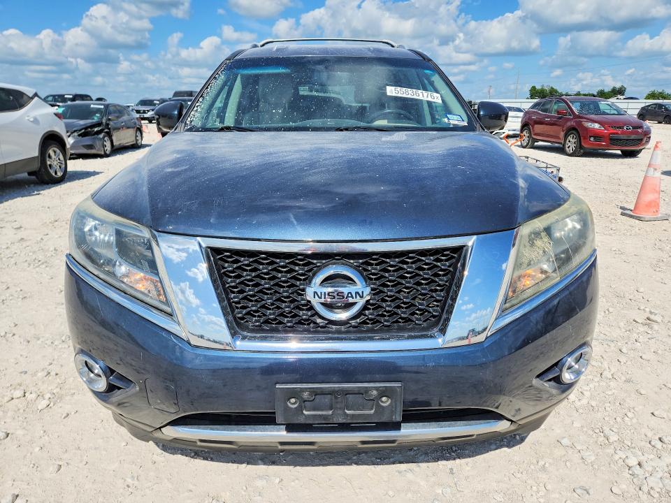 2016 Nissan Pathfinder VIN 5N1AR2MN0GC646168 COPART salvage auction — HAIL, Tx - Certificate Of Title, sold $1,250 on 2026-07-09 (photo 5)
