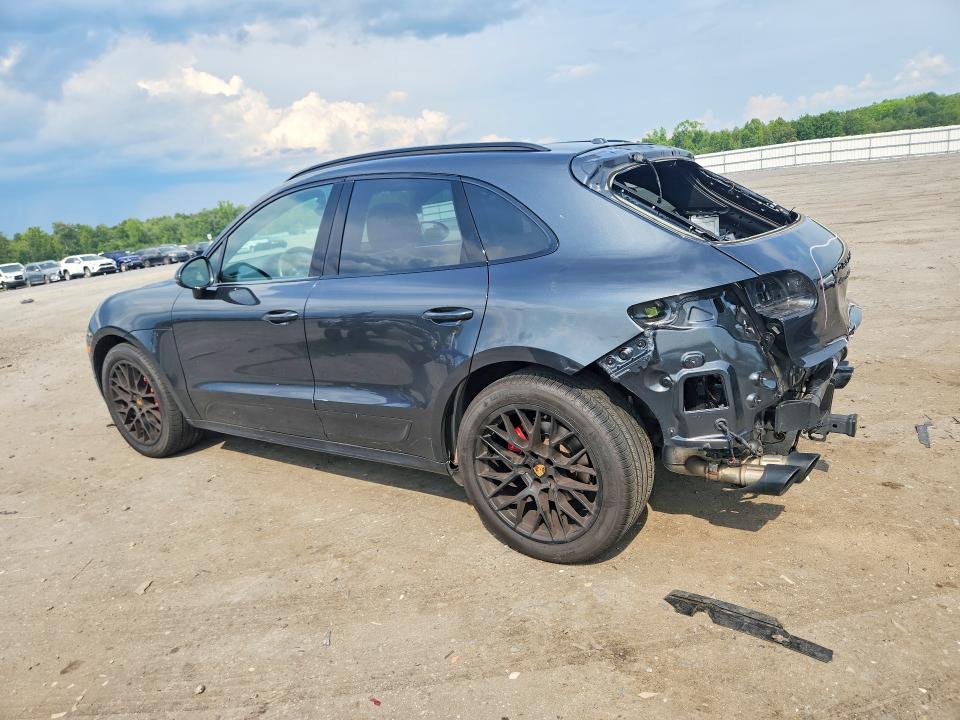 2017 Porsche Macan VIN WP1AG2A56HLB54257 COPART salvage auction — REAR END, VA - CERT OF TITLE - SALVAGE, sold $10,000 on 2026-07-22 (photo 2)