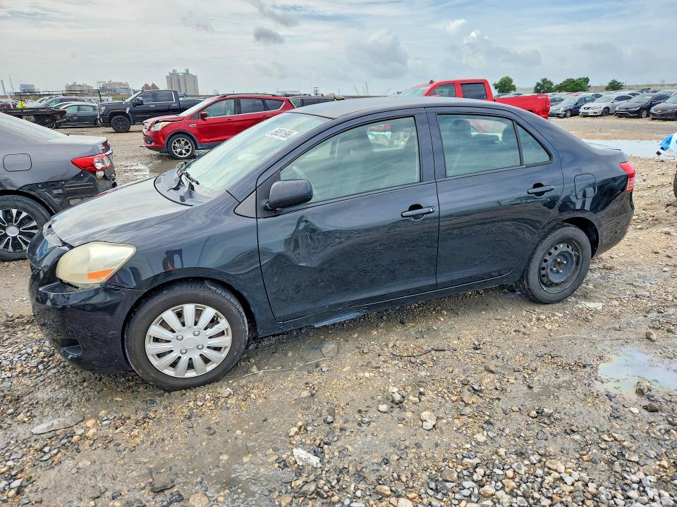 2012 Toyota Yaris VIN JTDBT4K33CL021295 COPART salvage auction — REAR END, Ca - Salvage Certificate, sold $725 on 2026-07-29 (photo 1)