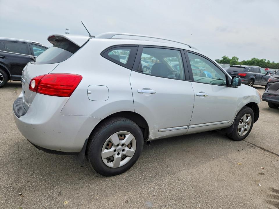 2014 Nissan Rogue VIN JN8AS5MV1EW715475 COPART salvage auction — FRONT END, Ny - Certificate Of Title, sold $2,050 on 2026-07-06 (photo 3)