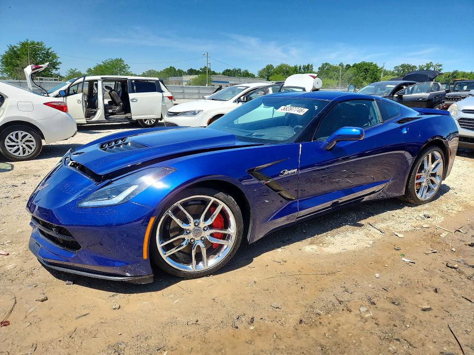 2016 Chevrolet Corvette VIN 1G1YK2D77G5125650 COPART salvage auction — FRONT END, Ky - Cert Of Title-Salvage, sold $15,200 on 2026-07-30 (photo 1)
