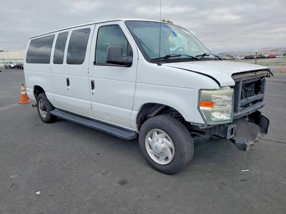 2008 Ford Econoline e350 VIN 1FBNE31LX8DB00777 COPART salvage auction — FRONT END, Ca - Salvage Certificate, sold $1,950 on 2026-07-08 (photo 4)