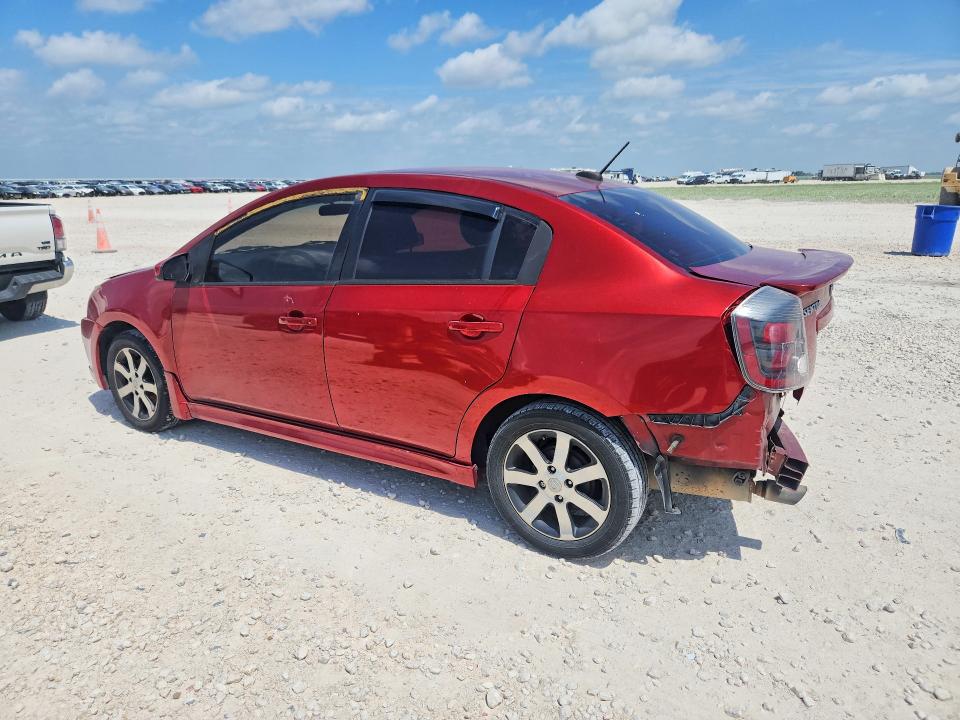 2011 Nissan Sentra VIN 3N1AB6AP7BL702984 COPART salvage auction — REAR END, Tx - Salvage Vehicle Title, sold $1,000 on 2026-07-09 (photo 2)