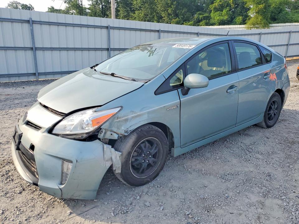 2012 Toyota VIN JTDKN3DU8C1553308 COPART salvage auction — FRONT END, Nc - Dlr Only-Clean/Over 25% Damage, sold $1,000 on 2026-07-27 (photo 1)