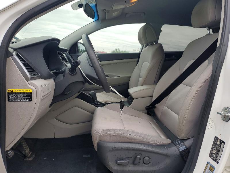2018 Hyundai Tucson VIN KM8J3CA44JU764924 COPART salvage auction — NORMAL WEAR, Wv - Certificate Of Title, sold $4,100 on 2026-07-16 (photo 7)