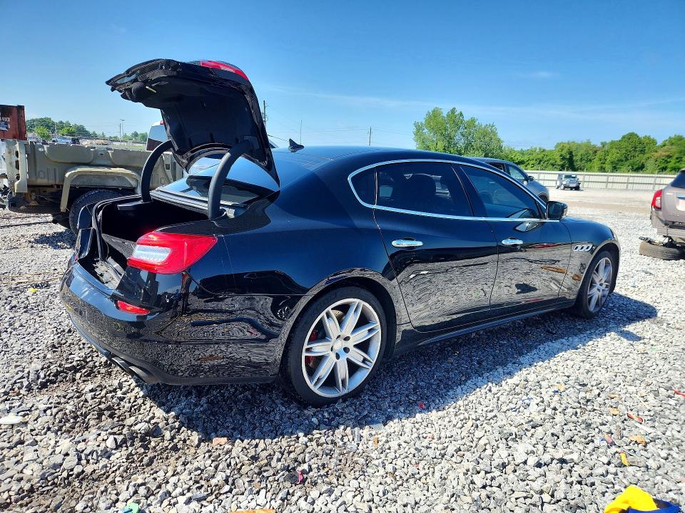 2016 Maserati Quattroporte VIN ZAM56RPAXG1188579 COPART salvage auction — REAR END, Tx - Salvage Vehicle Title, sold $175 on 2026-07-21 (photo 3)