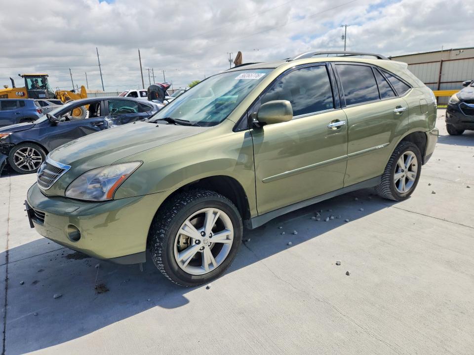 2008 Lexus Rx VIN JTJGW31U382008395 COPART salvage auction — REAR END, Tx - Salvage Vehicle Title, sold $2,300 on 2026-07-14 (photo 1)