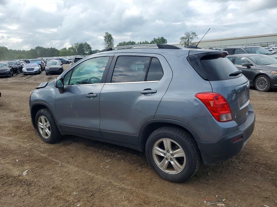 2015 Chevrolet Trax VIN KL7CJRSB8FB175877 COPART salvage auction — FRONT END, Mi - Certificate Of Title, sold $700 on 2026-07-15 (photo 2)