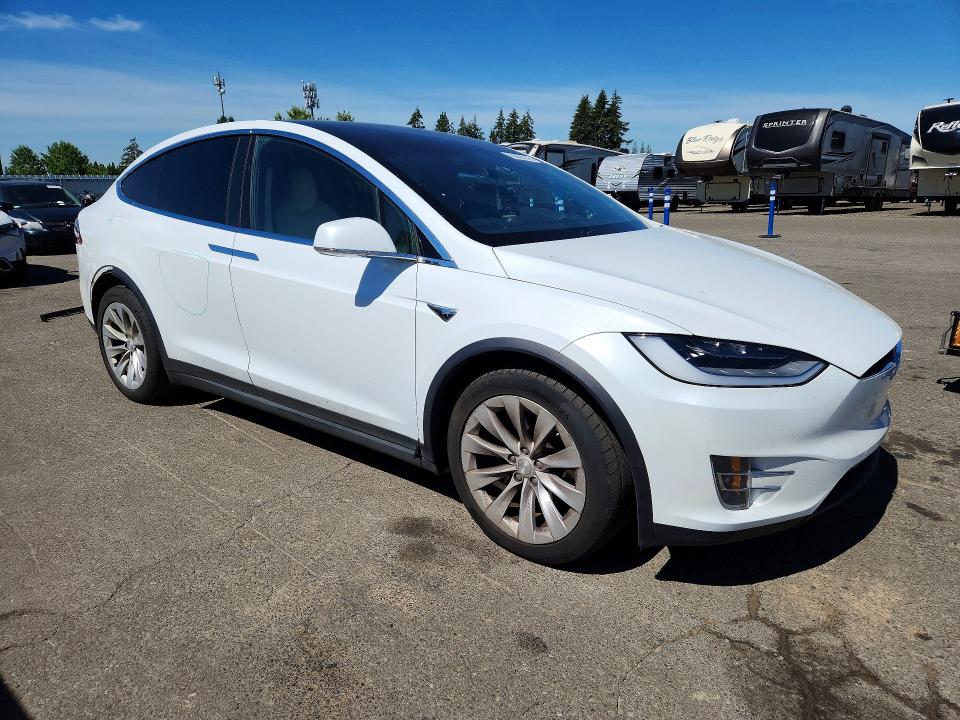 2021 Tesla VIN 5YJXCBE2XMF321630 COPART salvage auction — REAR END, Or - Salvage Title Certificate, sold $18,600 on 2026-07-20 (photo 4)