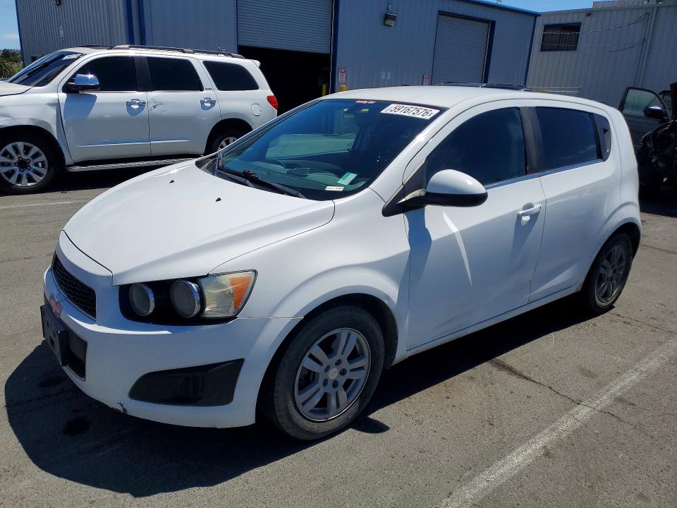 2016 Chevrolet SONIC VIN 1G1JC6SH9G4155658 COPART salvage auction — MINOR DENT/SCRATCHES, Ca - Dis/Dlr/Exp Only Clean Title, sold $550 on 2026-07-10 (photo 1)