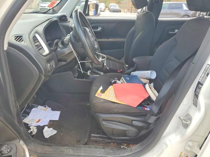 2020 Jeep Renegade VIN ZACNJABB2LPL72331 COPART salvage auction — FRONT END, SC - CERTIFICATE OF TITLE, sold $1,550 on 2026-07-09 (photo 7)