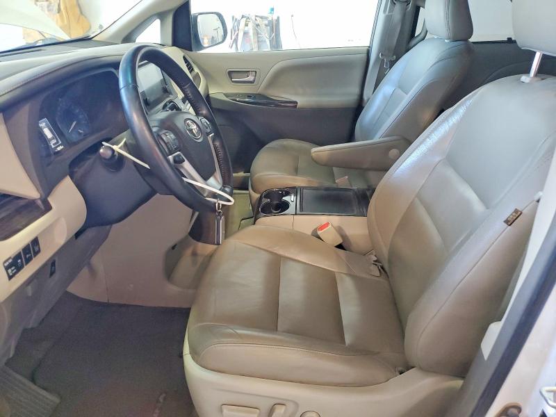 2015 Toyota Sienna VIN 5TDYK3DCXFS651936 COPART salvage auction — FRONT END, In - Certificate Of Title, sold $3,600 on 2026-07-16 (photo 7)