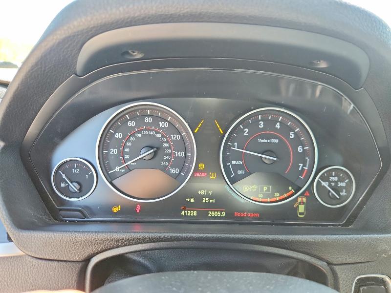 2018 BMW VIN WBA4J3C57JBL04307 COPART salvage auction — FRONT END, Co - Salvage Title, sold $8,400 on 2026-07-22 (photo 9)