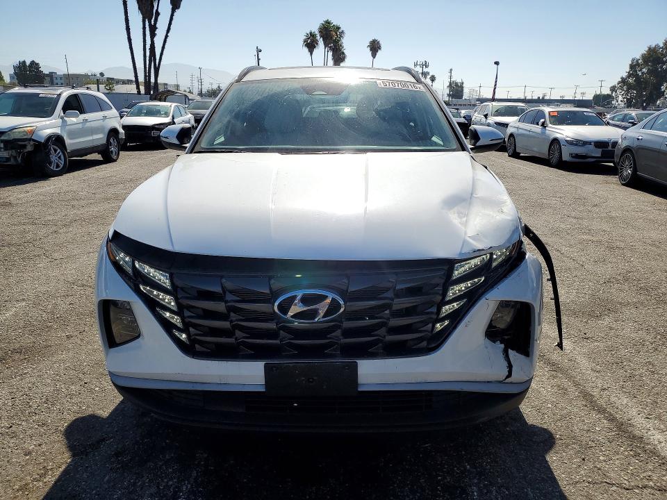 2023 Hyundai Tucson VIN 5NMJF3AE5PH263481 COPART salvage auction — FRONT END, Ca - Salvage Certificate, sold $7,100 on 2026-07-31 (photo 5)