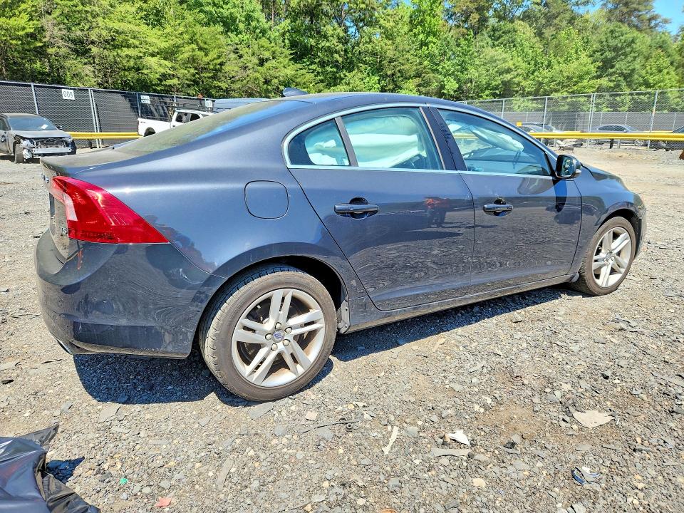 2015 Volvo S60 VIN YV126MFK8F1363683 COPART salvage auction — FRONT END, Salvage Title, sold $225 on 2026-07-17 (photo 3)