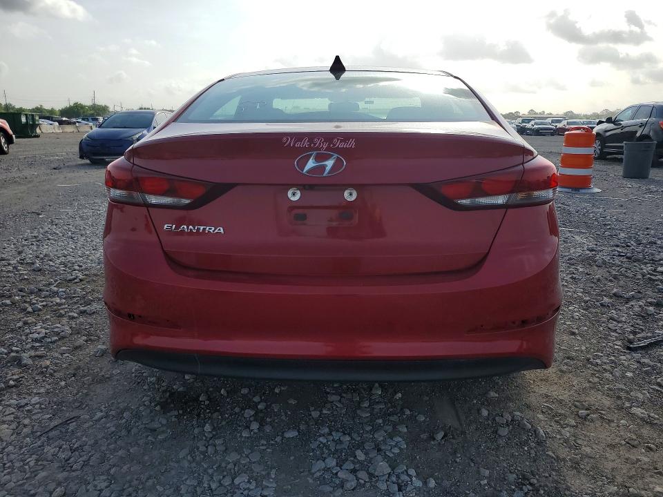 2017 Hyundai VIN KMHD84LF3HU401592 COPART salvage auction — FRONT END, Tx - Salvage Vehicle Title, sold $500 on 2026-07-27 (photo 6)
