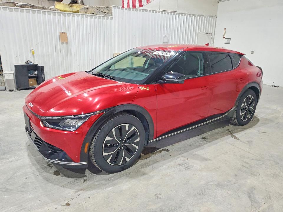 2023 Kia Ev6 VIN KNDC34LA4P5610836 COPART salvage auction — HAIL, Ok - Cert Of Title-Salvage, sold $10,700 on 2026-07-13 (photo 1)