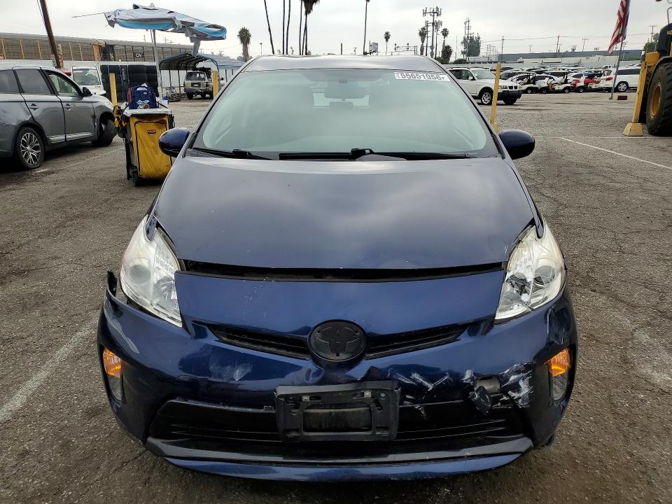 2015 Toyota Prius VIN JTDKN3DU5F0444511 COPART salvage auction — FRONT END, Ca - Salvage Certificate, sold $2,200 on 2026-07-31 (photo 5)