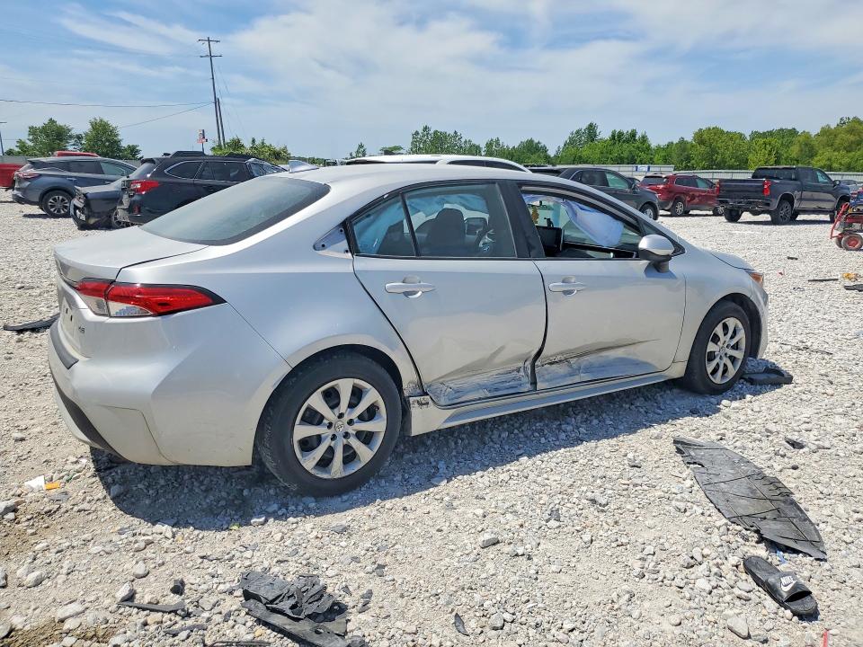 2021 Toyota Corolla VIN 5YFEPMAE0MP154061 COPART salvage auction — SIDE, Mi - Scrap Certificate Of Title, sold $3,150 on 2026-07-02 (photo 3)
