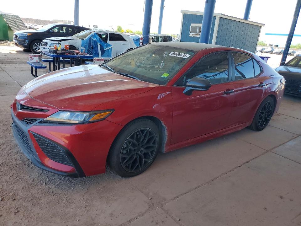2022 Toyota VIN 4T1G31AK9NU037457 COPART salvage auction — SIDE, Az - Cert Of Title - Salvage, sold $4,850 on 2026-07-02 (photo 1)