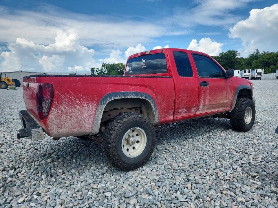 2005 Chevrolet Colorado VIN 1GCDT196958228450 COPART salvage auction — ENGINE BURN, Fl - Cert Of Title Slvg Rebuildable, sold $900 on 2026-07-03 (photo 3)