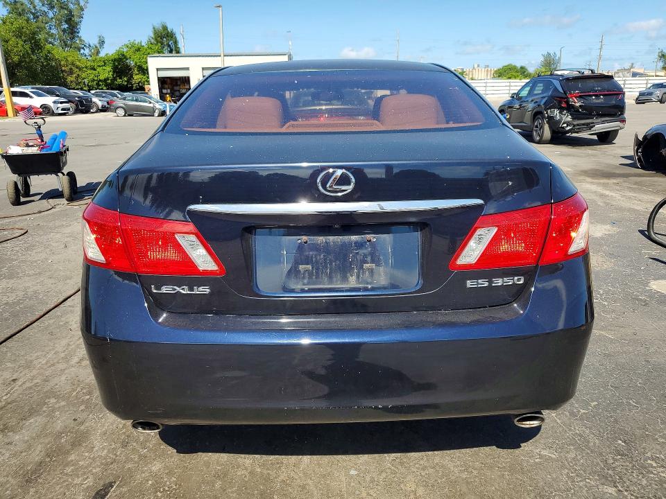 2009 Lexus Es 350 VIN JTHBJ46G992303201 COPART salvage auction — FRONT END, FL - CERT OF TITLE SLVG REBUILDABLE, sold $1,750 on 2026-07-20 (photo 6)